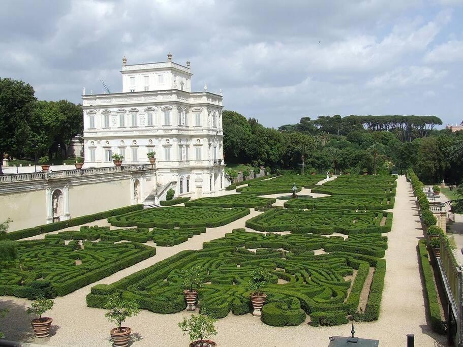 Candelor'S House - Apt & Garden In Gianicolense Rom Exterior foto